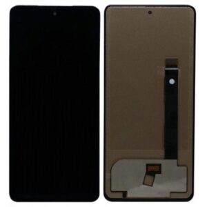 LCD with Touch Screen for Motorola Edge 30 - Black (display glass combo folder) (TFT)
