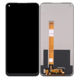 LCD with Touch Screen for Oppo A53s - Black (display glass combo folder)