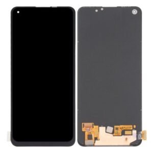 LCD with Touch Screen for Oppo A74 - Black (display glass combo folder)