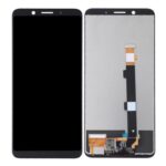 LCD with Touch Screen for Oppo F5 - Black (display glass combo folder)