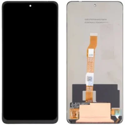 LCD with Touch Screen for Vivo Y77 - Black (display glass combo folder)