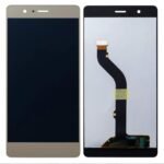 LCD with Touch Screen for Huawei P9 lite - Gold (display glass combo folder)