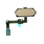 Home Button Complete For Samsung Galaxy J2 (2016) Gold - Outer Plastic With Inner Flex