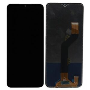 LCD with Touch Screen for Infinix Smart 6 Plus India  (X6823) - Black (display glass combo folder)