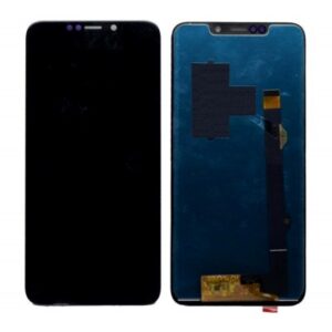 LCD with Touch Screen for LG W10 - Black (display glass combo folder)