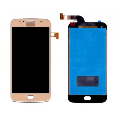 lcd with touch screen for moto g5s gold by Bazzarking