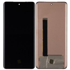 LCD with Touch Screen for Motorola Edge 30 Fusion - Black (display glass combo folder) (OLED)