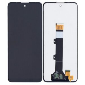 LCD with Touch Screen for Motorola Moto E30 - Black (display glass combo folder)
