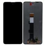 LCD with Touch Screen for Motorola Moto E32s - Black (display glass combo folder)
