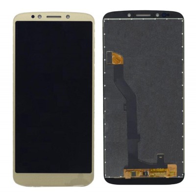 lcd with touch screen for motorola moto e5 gold by Bazzarking