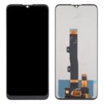 LCD with Touch Screen for Motorola Moto E7i Power - Black (display glass combo folder)