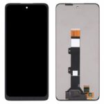 LCD with Touch Screen for Motorola Moto G22 - Black (display glass combo folder)
