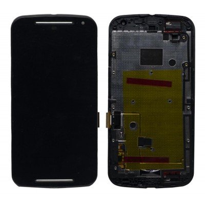 lcd with touch screen for motorola moto g2 dual sim black by Bazarking