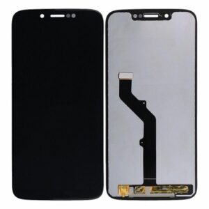 LCD with Touch Screen for Motorola Moto G7 Play - Black (display glass combo folder)