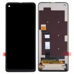 LCD with Touch Screen for Motorola One Action - Black (display glass combo folder) | OLED