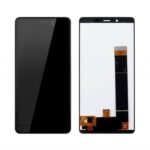 LCD with Touch Screen for Nokia 1 Plus - Black (display glass combo folder)