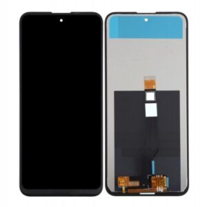 LCD with Touch Screen for Nokia X10 - Black (display glass combo folder)