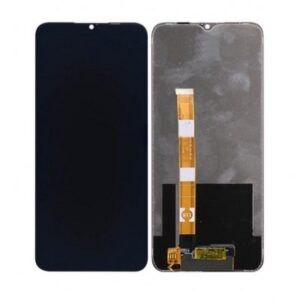 LCD with Touch Screen for Oppo A55 5G - Black (display glass combo folder)