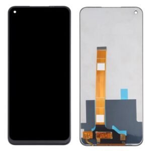 LCD with Touch Screen for Realme Narzo 30 Pro 5G - Black (display glass combo folder)