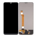 LCD with Touch Screen for Realme U1 - Black (display glass combo folder)