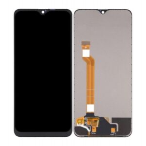 LCD with Touch Screen for Realme U1 - Black (display glass combo folder)