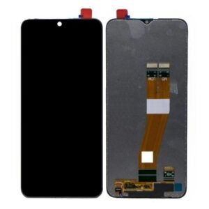 LCD with Touch Screen for Samsung Galaxy F02s - Black (display glass combo folder)