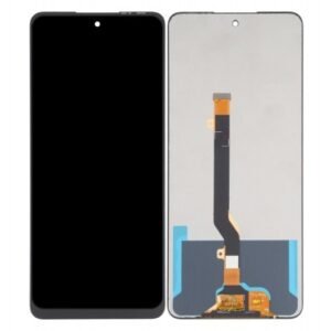 LCD with Touch Screen for Tecno Camon 18 - Black (display glass combo folder)