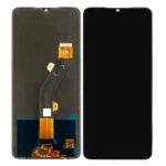 LCD with Touch Screen for Tecno Pop 7 - Black (display glass combo folder)