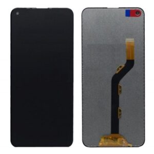 LCD with Touch Screen for Tecno Spark 5 - Black (display glass combo folder)