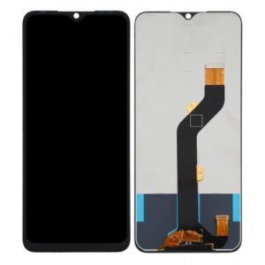 LCD with Touch Screen for Tecno Spark 6 Air -  Black (display glass combo folder)