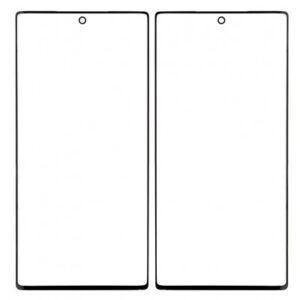 Front Glass for Samsung Galaxy Note 10 - Black