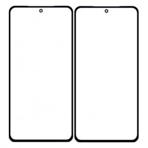 Front Glass for Vivo X60 Pro - Black