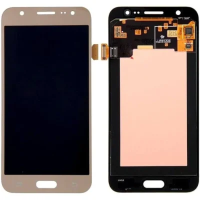 LCD with Touch Screen for Samsung Galaxy J7 - Gold (display glass combo folder)