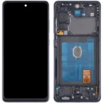 LCD with Touch Screen for Samsung Galaxy S20 FE - Black (display glass combo folder) | OLED WITH FRAME
