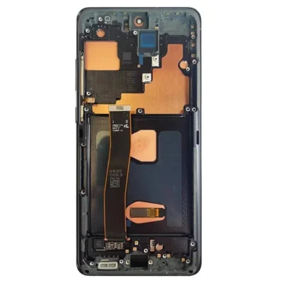LCD with Touch Screen for Samsung Galaxy S20 Ultra 5G -  With Frame | High Quality Replacement Screen - Bazzarking