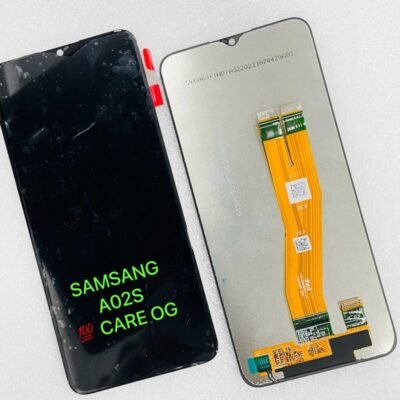 LCD with Touch Screen for Samsung Galaxy A02s | M02s- Black (display glass combo folder) | Care OG