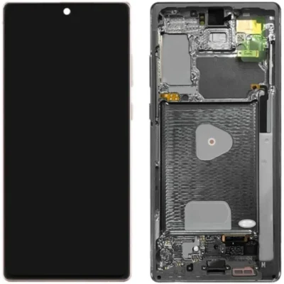 LCD with Touch Screen for Samsung Galaxy Note 20 5G - Black (display glass combo folder) OLED | High Quality Replacement Screen - Bazzarking