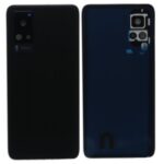 Back Panel Cover for Vivo X60 Pro - Black ( With Camera lens) ( Original)