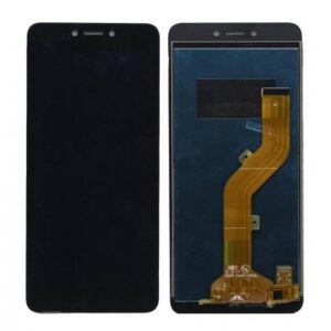 LCD with Touch Screen for Itel A44 Air - Black (display glass combo folder)