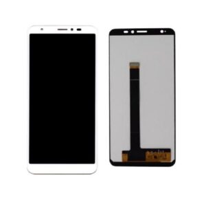 Display for Lava Z61 - White (display glass combo folder)