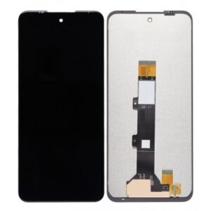 LCD with Touch Screen for Motorola Moto G Play 2023 - Black (display glass combo folder)