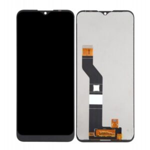 LCD with Touch Screen for Nokia 1.4 - Black (display glass combo folder)