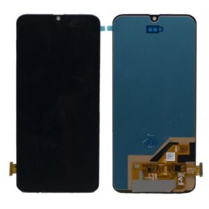 LCD with Touch Screen for Samsung Galaxy A40 - Black (display glass combo folder)
