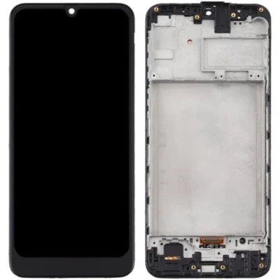 LCD with Touch Screen for Samsung Galaxy M30 - Black | INCELL With Frame | High Quality Replacement Screen