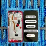 LCD with Touch Screen for Xiaomi Poco X2 - Red (display glass combo folder) (with frame)