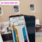 LCD with Touch Screen for Asus Zenfone Max Pro (M1) ZB601KL - Black (display glass combo folder) (With Frame)