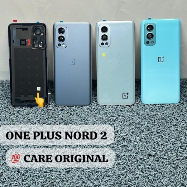 Back Panel Cover for OnePlus Nord 2 5G - grey