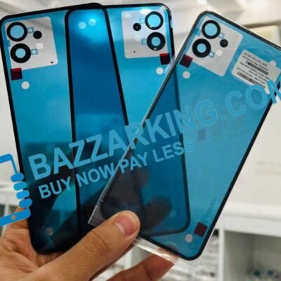 Back Glass Panel for Nothing Phone 1 Black (With Ring)