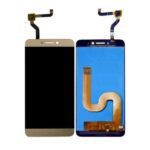 LCD with Touch Screen for Coolpad Cool1 Dual - Gold (display glass combo folder)