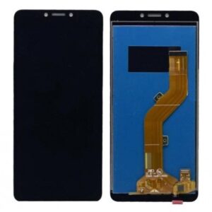 LCD with Touch Screen for Itel A44 Power - Black (display glass combo folder)